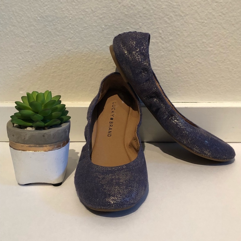 Lucky Brand Emmie Ballet Flats - Size 8